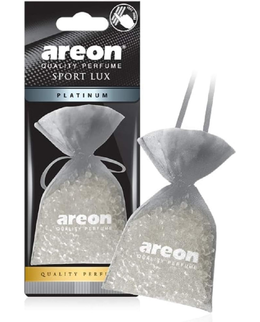 AREON Pearls Lux I Car And Home Air Freshener I Quality Perfume I Platinum